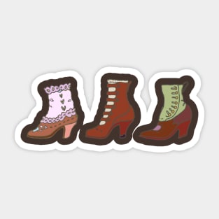 Have Boots Will Walk Afternoon Sticker